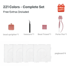 221 Colors Complete Set Fuse Beads Collection~221000pcs