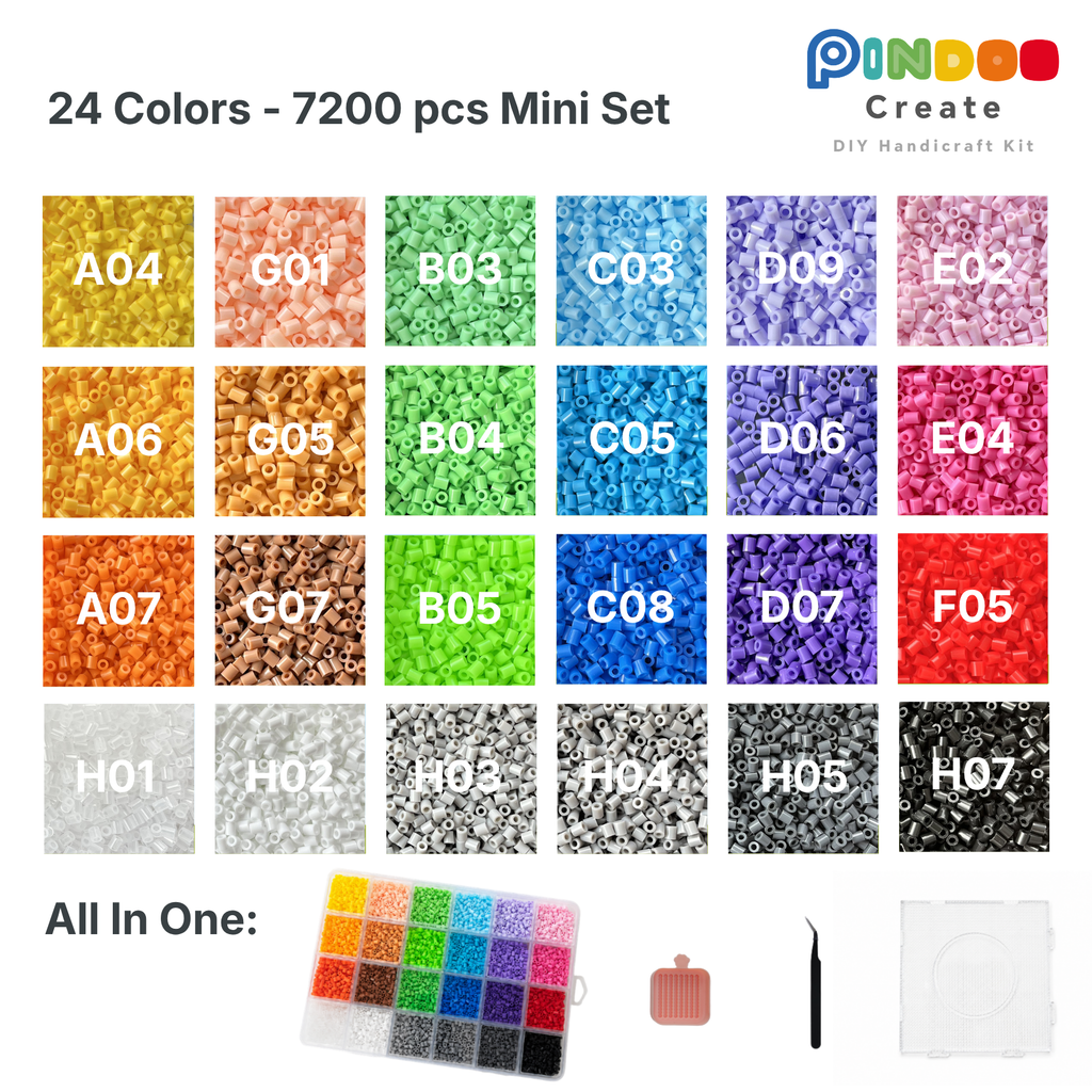 24 Colors 7200 pcs Mini Set