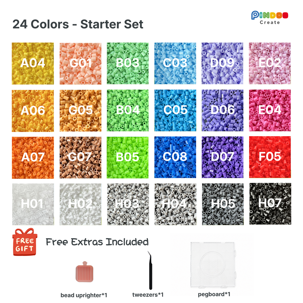 24 Colors Starter Set Beads Collection