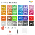 24 Colors Starter Set Beads Collection