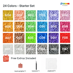 24 Colors Starter Set Beads Collection