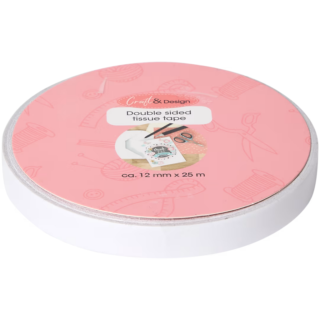 Double-sided tissue tape