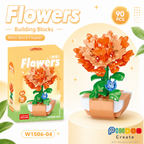 Mini Brick Flower Collection Set
