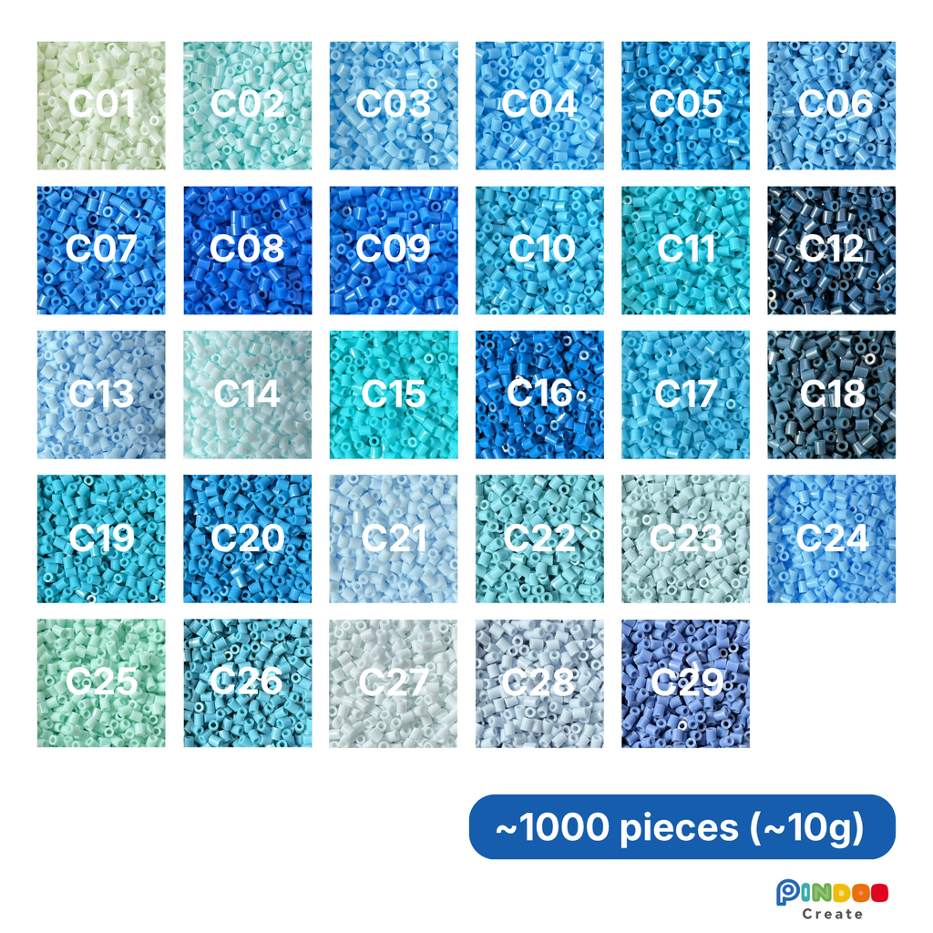 Fuse Beads Refill Pack 10g(~1000) - C Serie