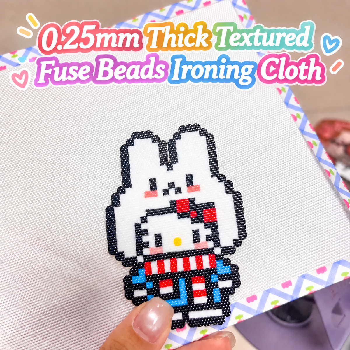 Textured Fuse Beads Ironing Sheet