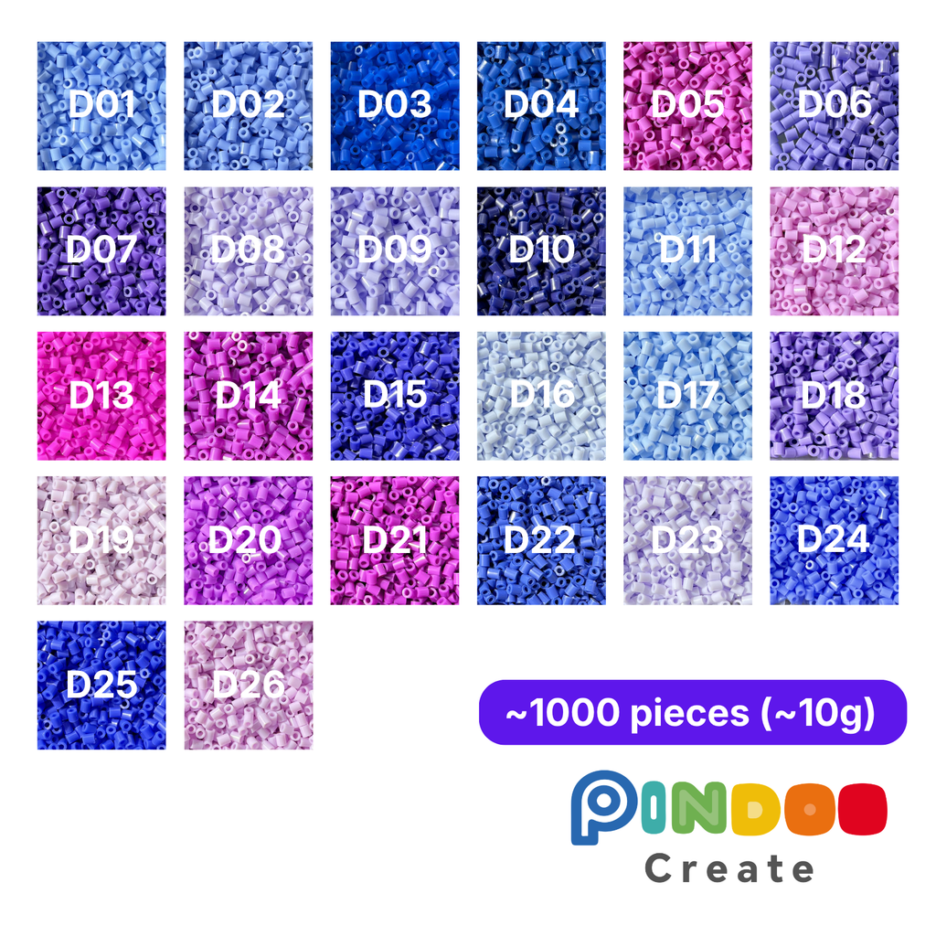 Fuse Beads Refill Pack 10g(~1000) - D Serie