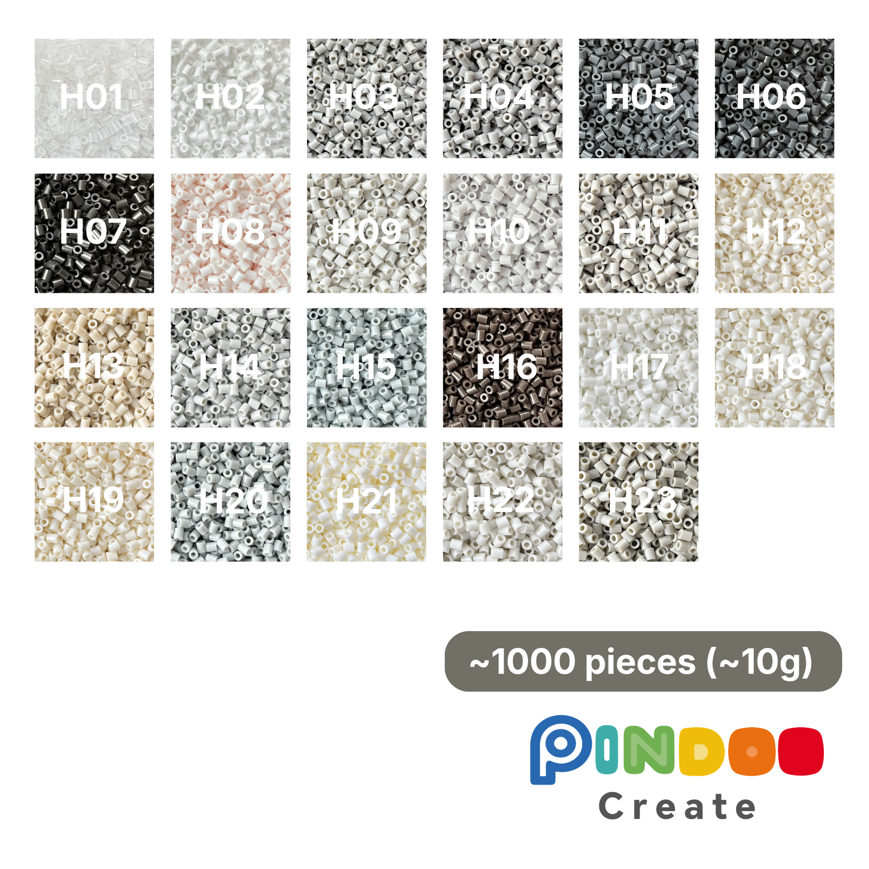 Pindoo Pack 10g(~1000) - H Serie